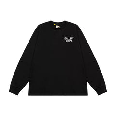 Gallery Dept. Minimalist Logo Long Sleeve T-Shirt - Black