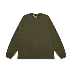 Gallery Dept. Sleeve Logo Graphic Long Sleeve T-Shirt - Army Green