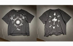 Enfants Riches Déprimés Circular Art Graphic Black Tee
