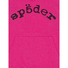 Sp5der Worldwide AOP Webstone Hoodie Pink