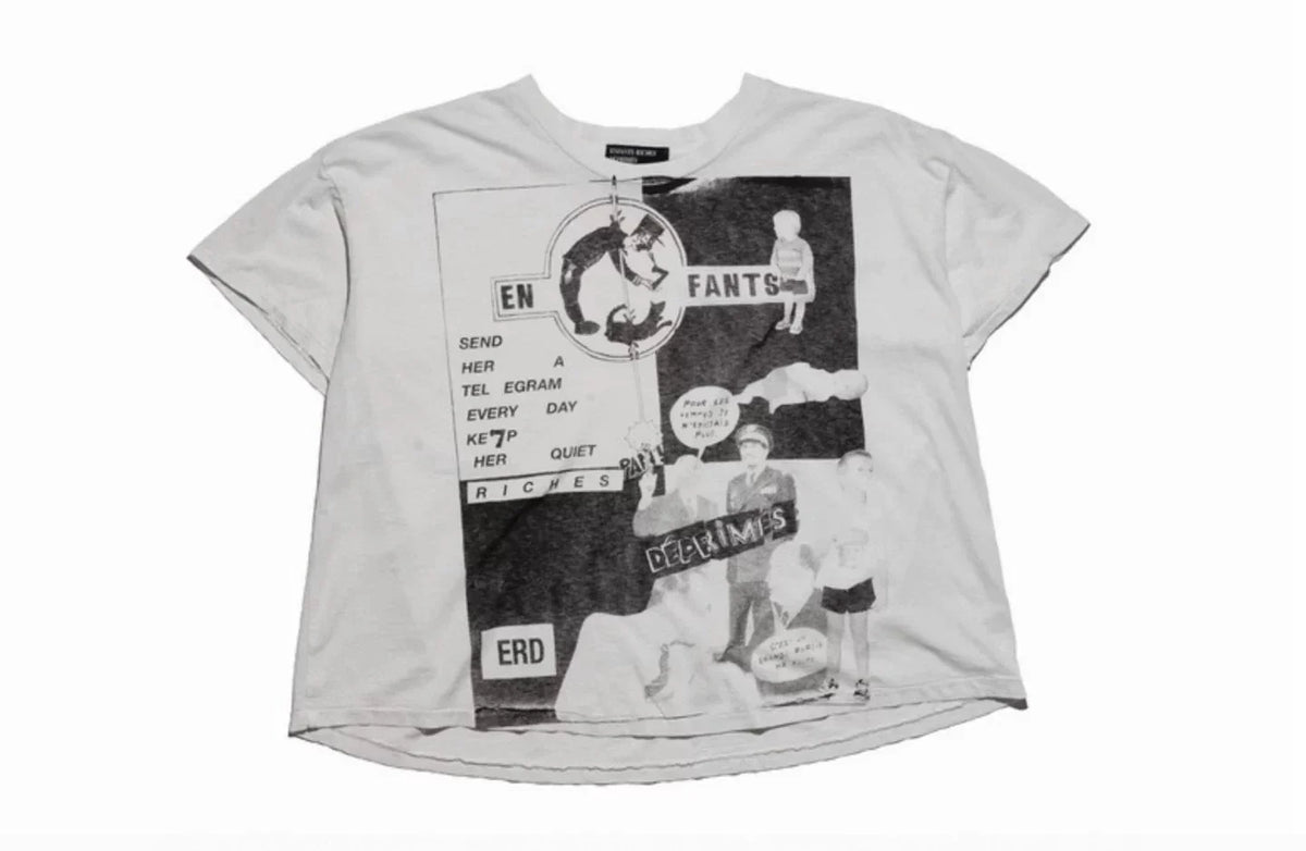 Enfants Riches Déprimés Comic Poster White Tee