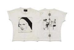 Enfants Riches Déprimés Mona Lisa Art Off-White Baby Tee