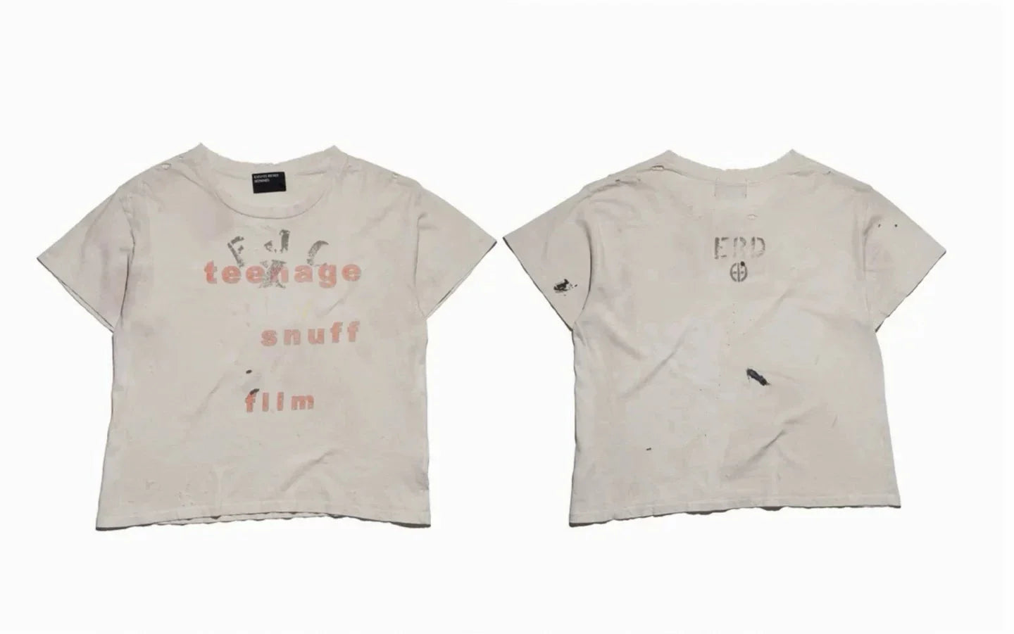 Enfants Riches Déprimés Teenage Snuff Film Off-White Tee