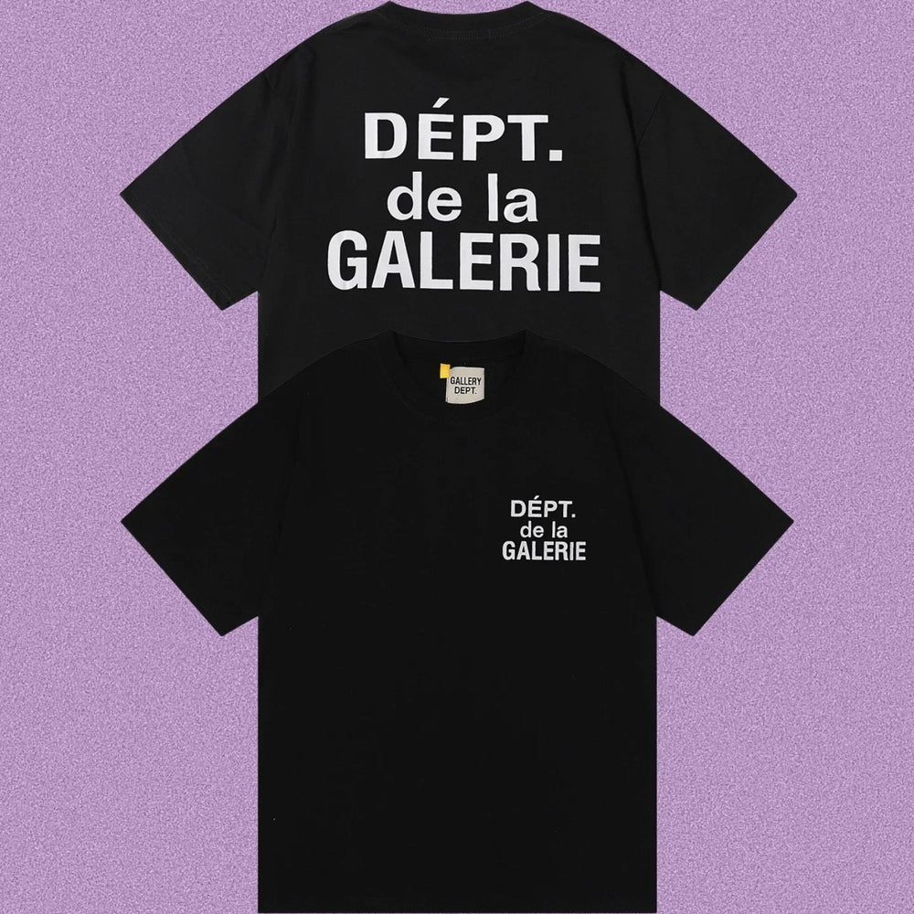 Gallery Dept. DÉPT. de la GALERIE Short Sleeve T-Shirt - Black
