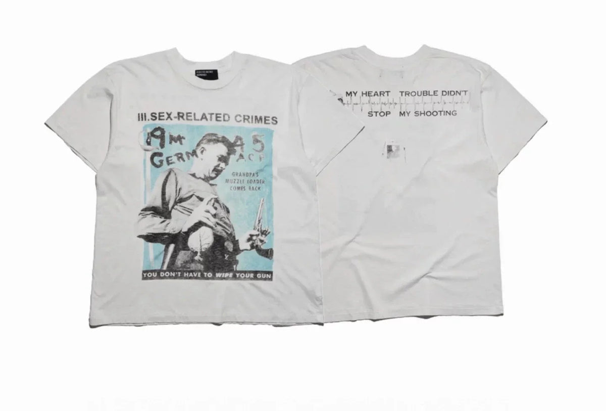 Enfants Riches Déprimés Sex Related Crimes White Poster Tee
