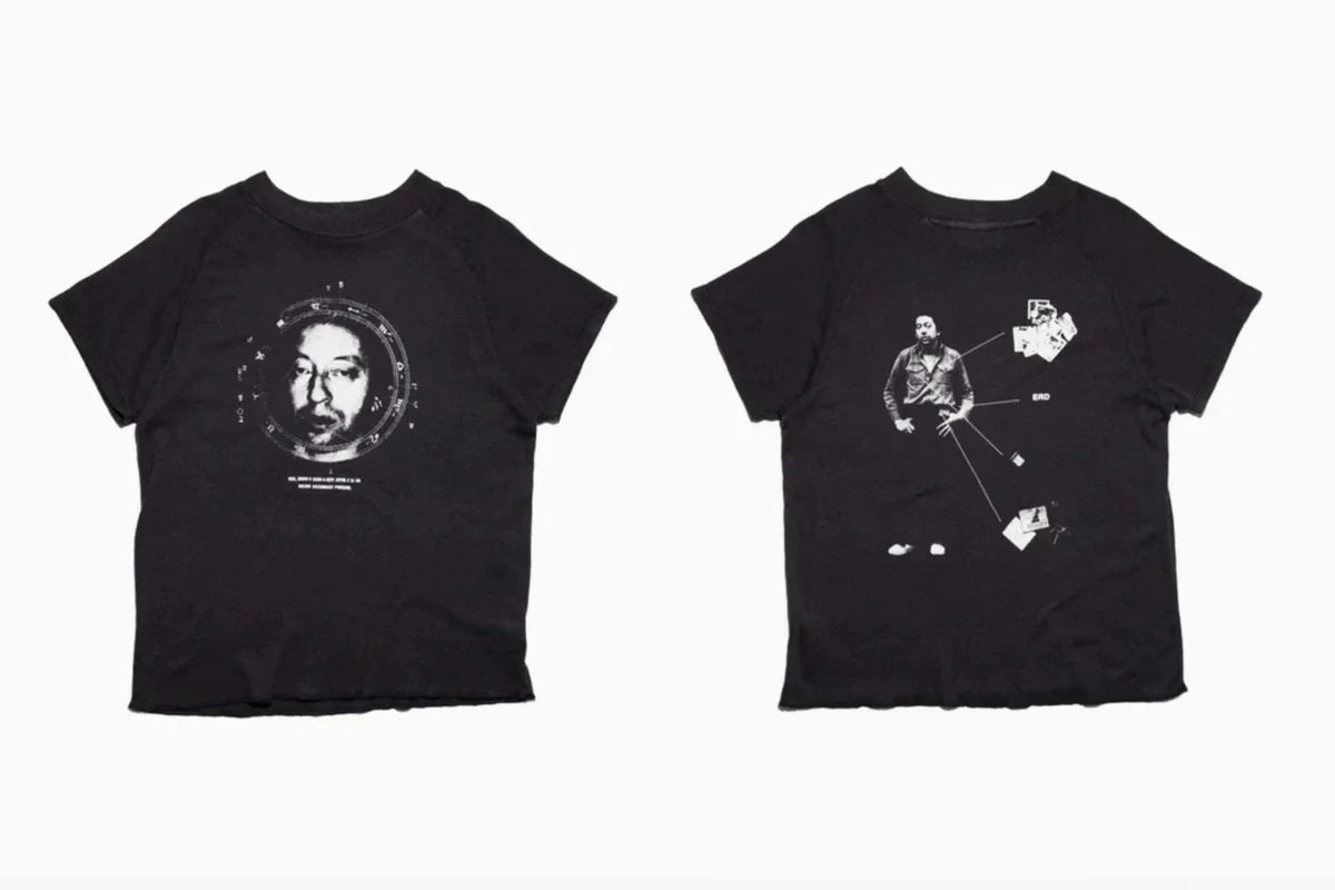 Enfants Riches Déprimés Black Raglan Dual Portrait Tee