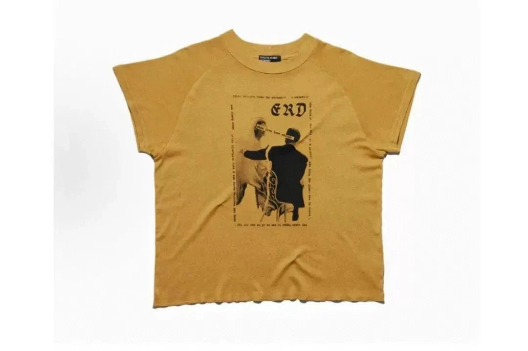 Enfants Riches Déprimés Mustard Yellow Frame Portrait Tee
