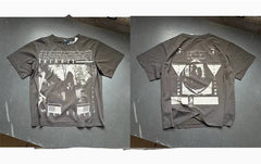 Enfants Riches Déprimés Dark Grey Dual Art Collage Print Tee