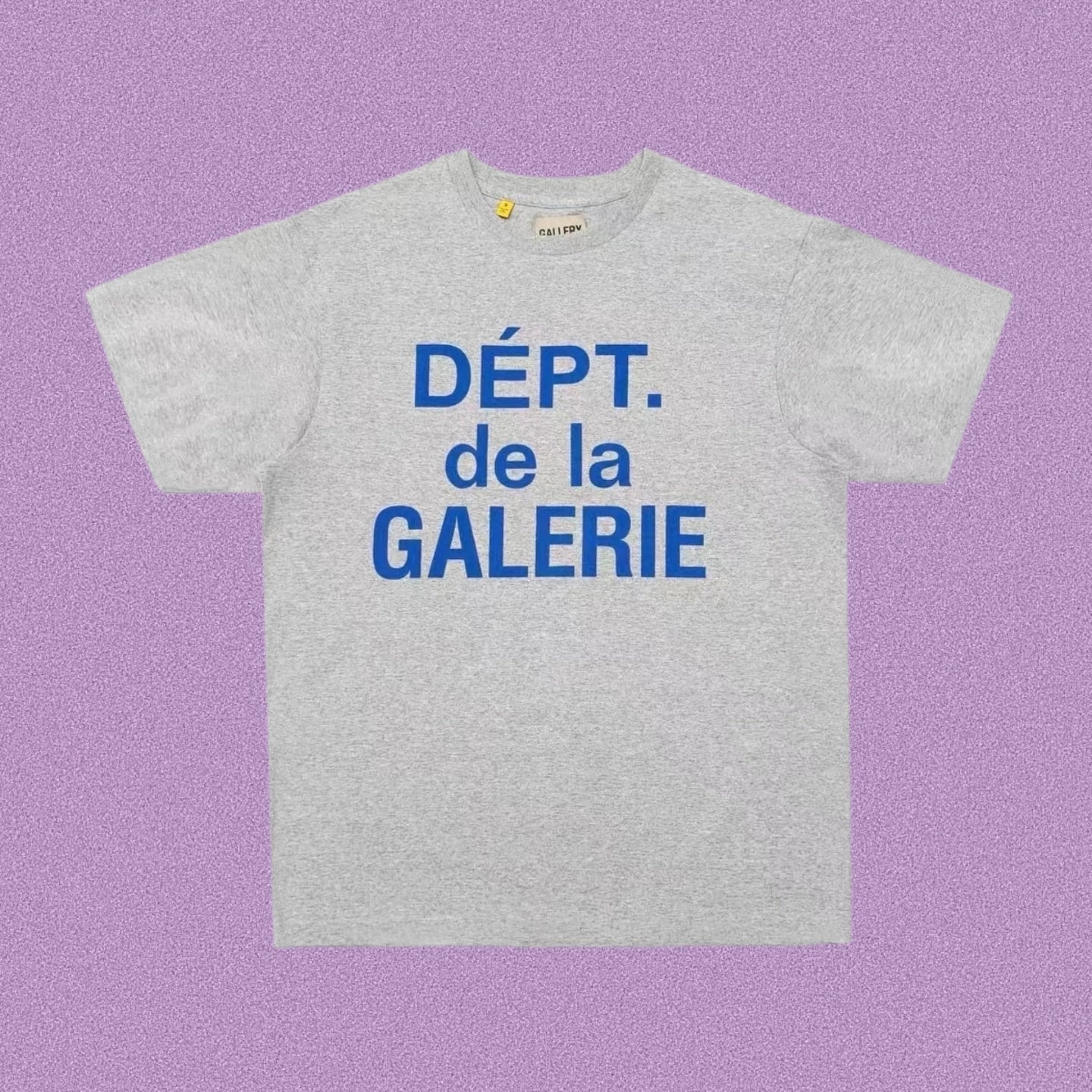 Gallery Dept. DÉPT. de la GALERIE Short Sleeve T-Shirt - Light Grey/Blue