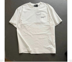 Enfants Riches Déprimés White Pocket Logo Dual Print Tee