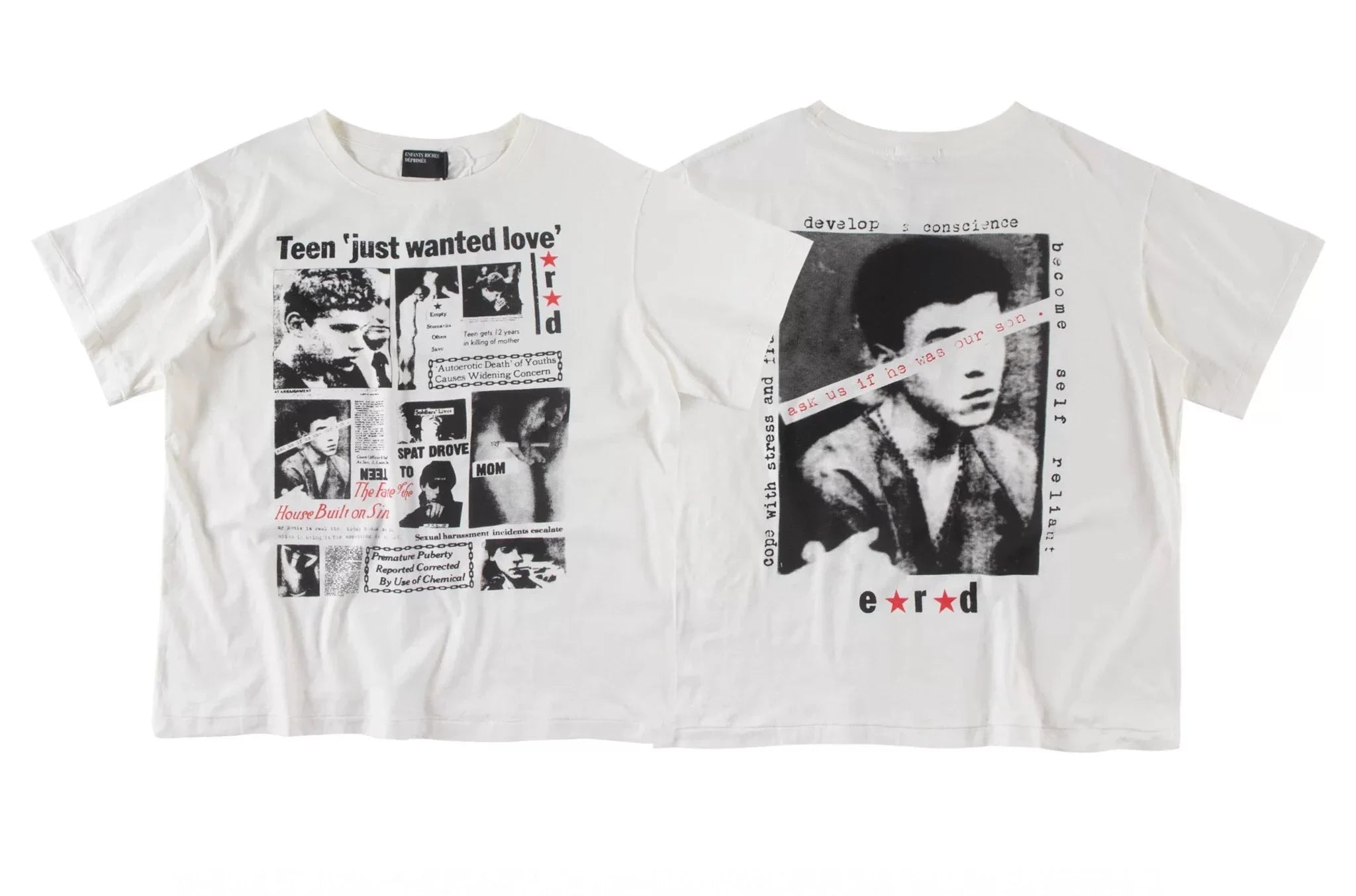 Enfants Riches Déprimés Teen Just Wanted Love White Tee