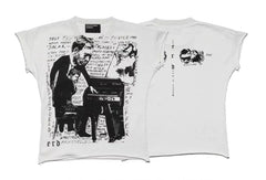 Enfants Riches Déprimés Piano Collage White Baby Tee