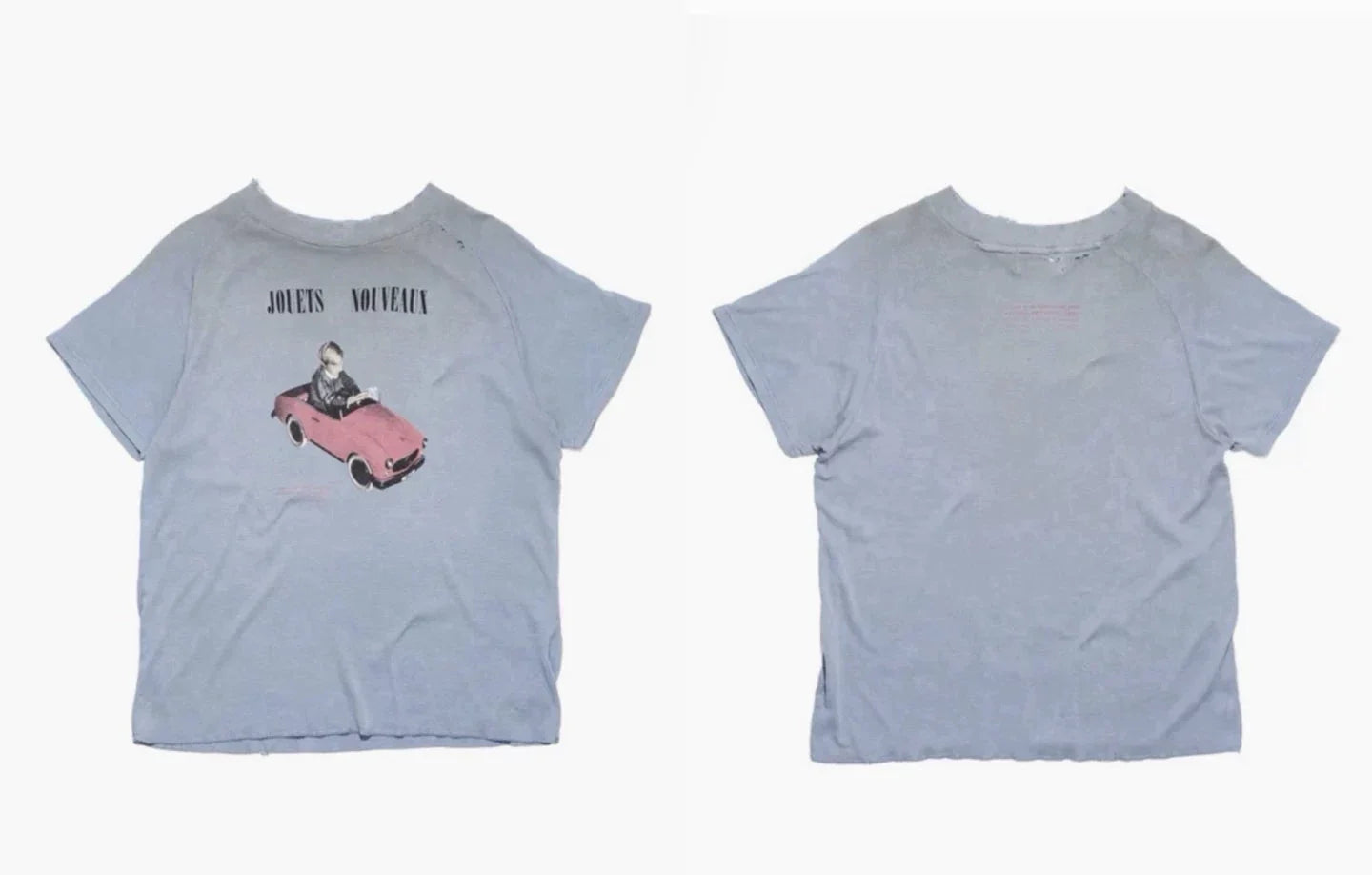 Enfants Riches Déprimés Light Blue Car Graphic Raglan Tee