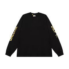 Gallery Dept. Sleeve Logo Graphic Long Sleeve T-Shirt - Black