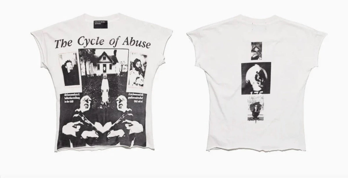Enfants Riches Déprimés The Cycle Of Abuse White Baby Tee