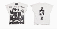 Enfants Riches Déprimés The Cycle Of Abuse White Baby Tee