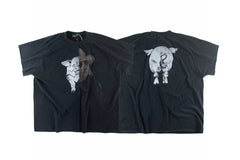 Enfants Riches Déprimés Black Dual Goat Graphic Tee