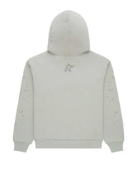 Sp5der Tonal P*nk V2 Hoodie Sport Grey
