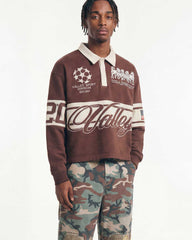 Vale Forever Chocolate Derby Rugby L/S Brown