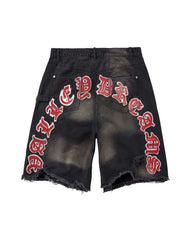 Vale Forever Workshop Jorts Black